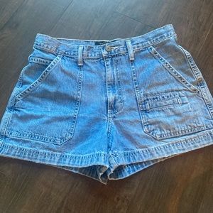 american eagle shorts high waisted